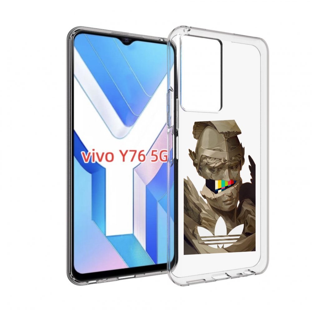 

Чехол MyPads статуя-адидас для Vivo Y76 5G, Прозрачный, Tocco