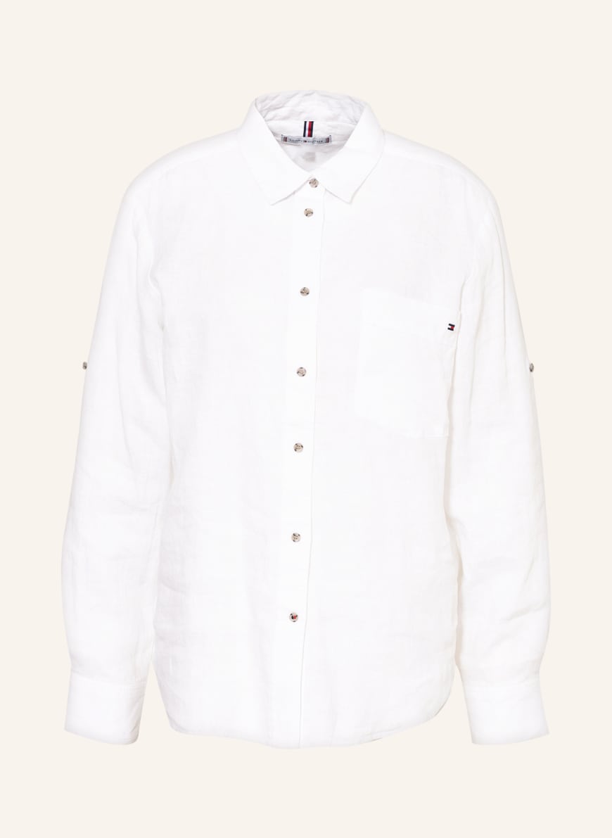 

Рубашка женская Tommy Hilfiger 1001255034 белая 46, 1001255034