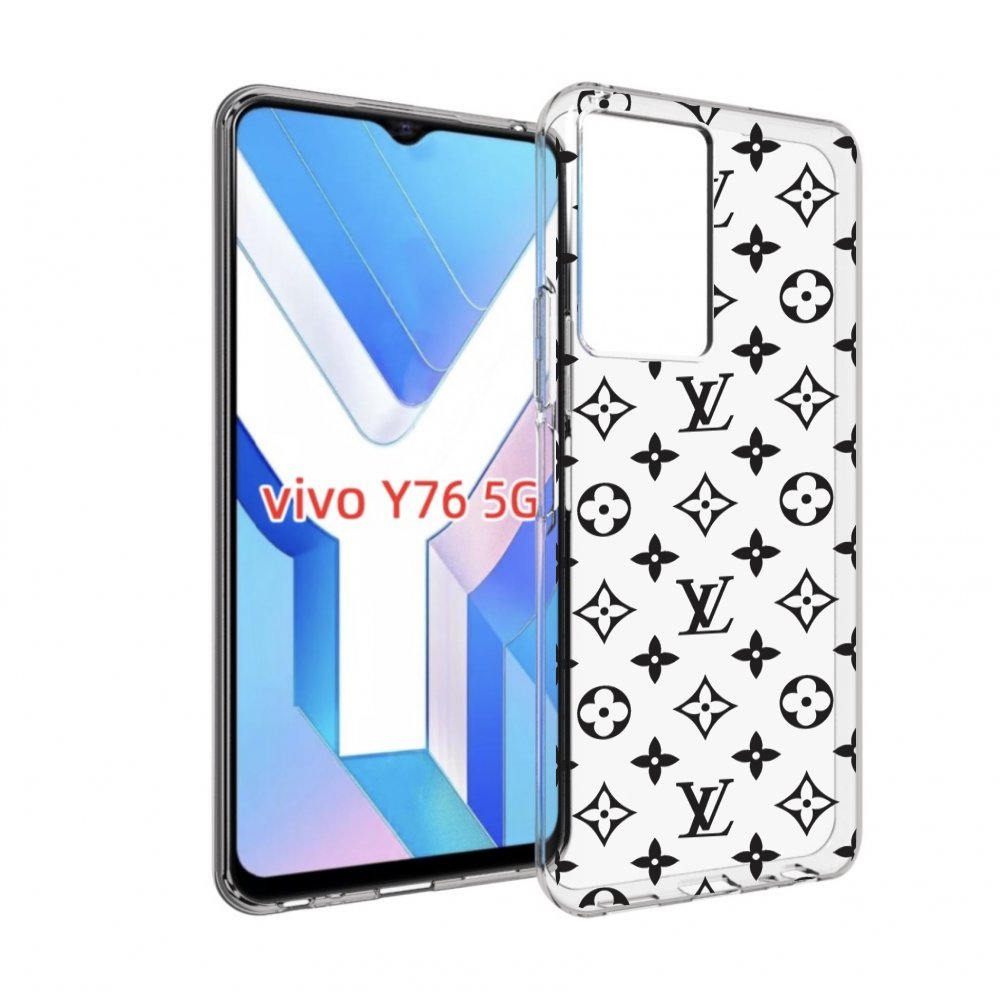 

Чехол MyPads стильный-принт-на для Vivo Y76 5G, Прозрачный, Tocco