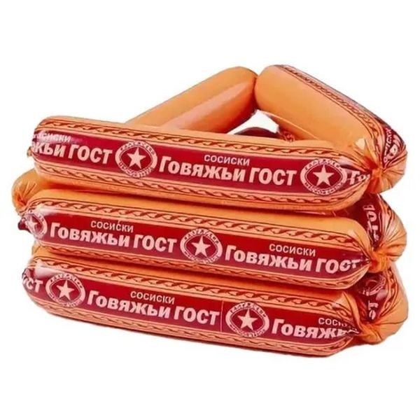 

Сосиски Постников Говяжьи вареные 270 г