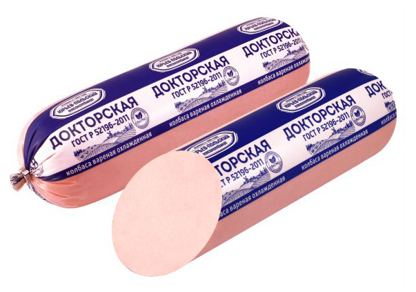 

Колбаса Юрьев-Польский мясокомбинат Докторская вареная +-1,34 кг