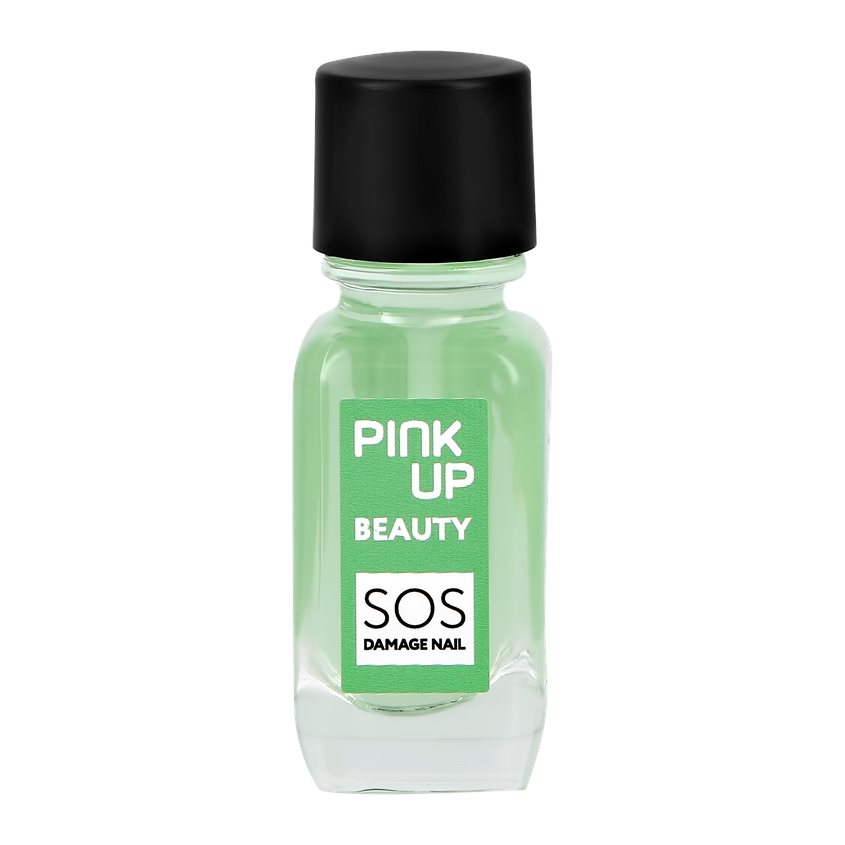 Базовое покрытие для укрепления поврежденных ногтей PINK UP BEAUTY SOS Damage nails 11 мл