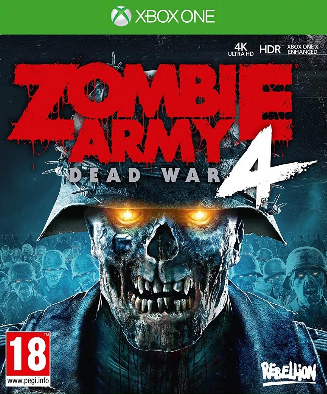 Игра Zombie Army 4 Dead War Xbox One русские субтитры 3480₽