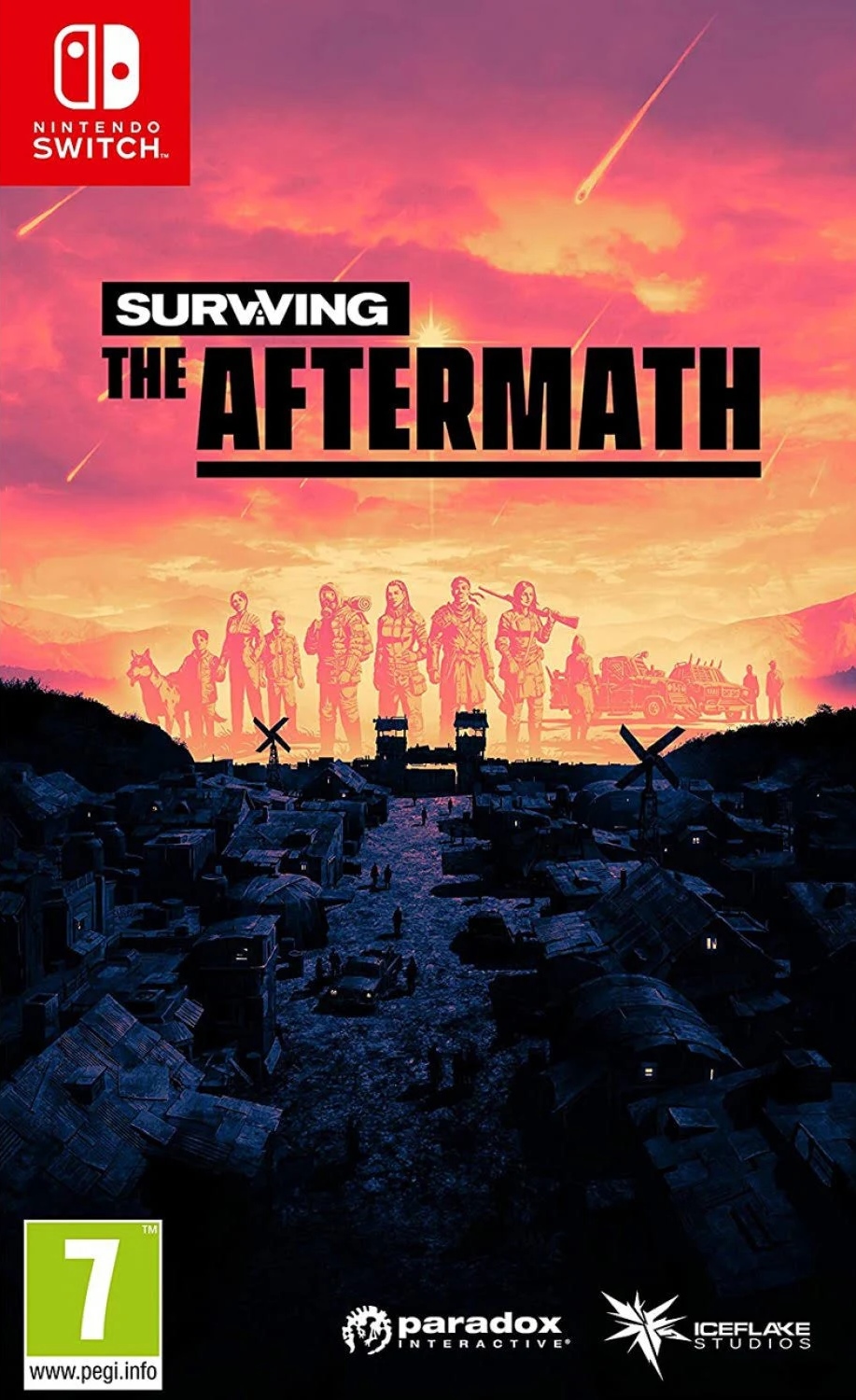 фото Игра surviving the aftermath day one edition русская версия (switch) paradox interactive