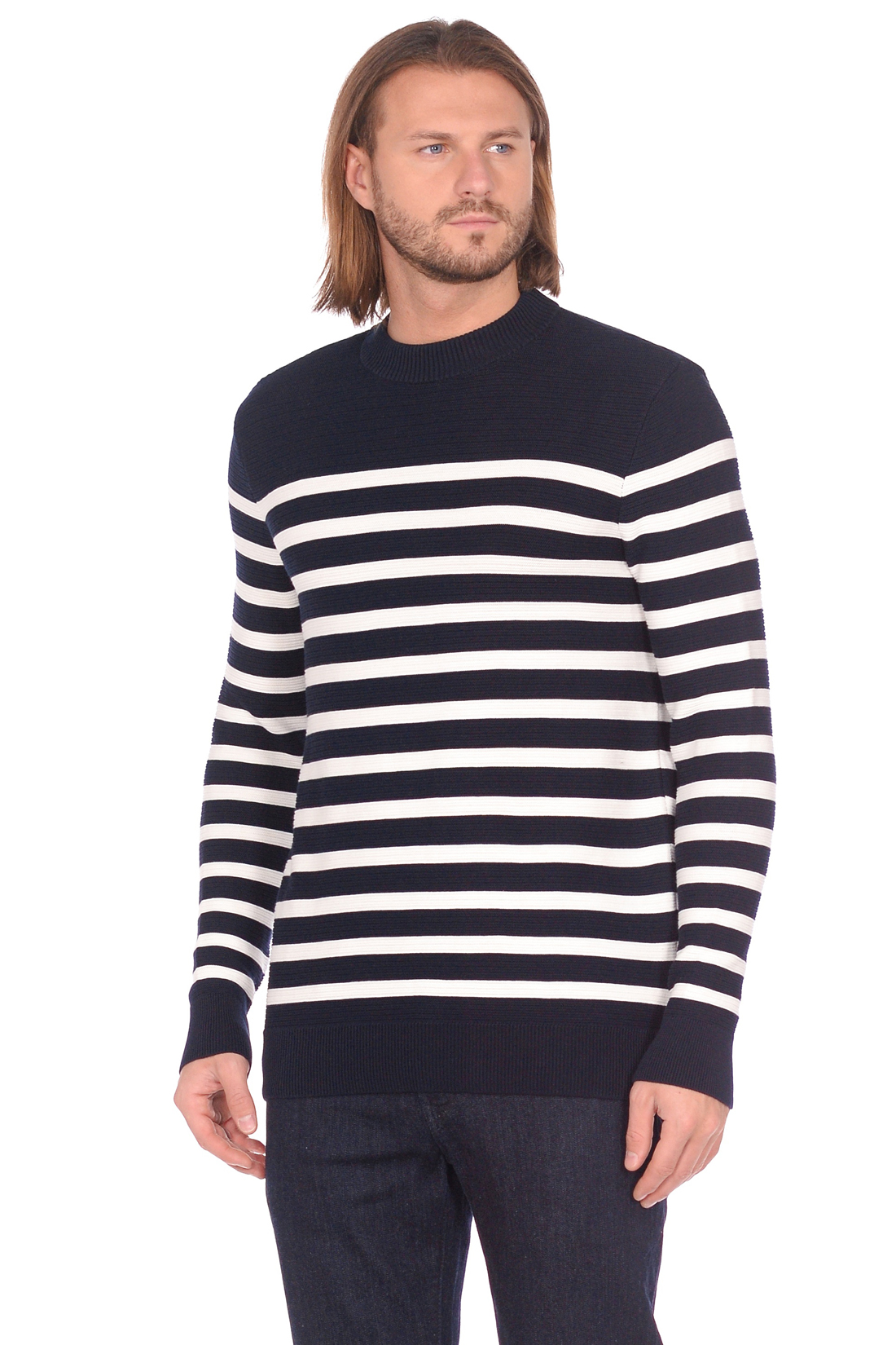 

Джемпер мужской B639030 Baon синий XL, B639030