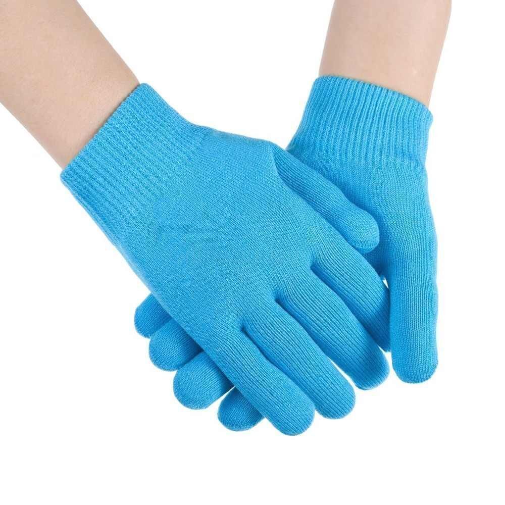 фото Увлажняющие гелевые перчатки spa gel gloves цвет синий