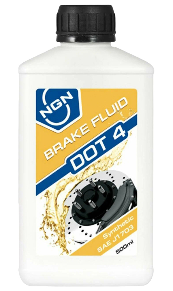 Жидкость тормозная Brakefluid DOT4 500ml