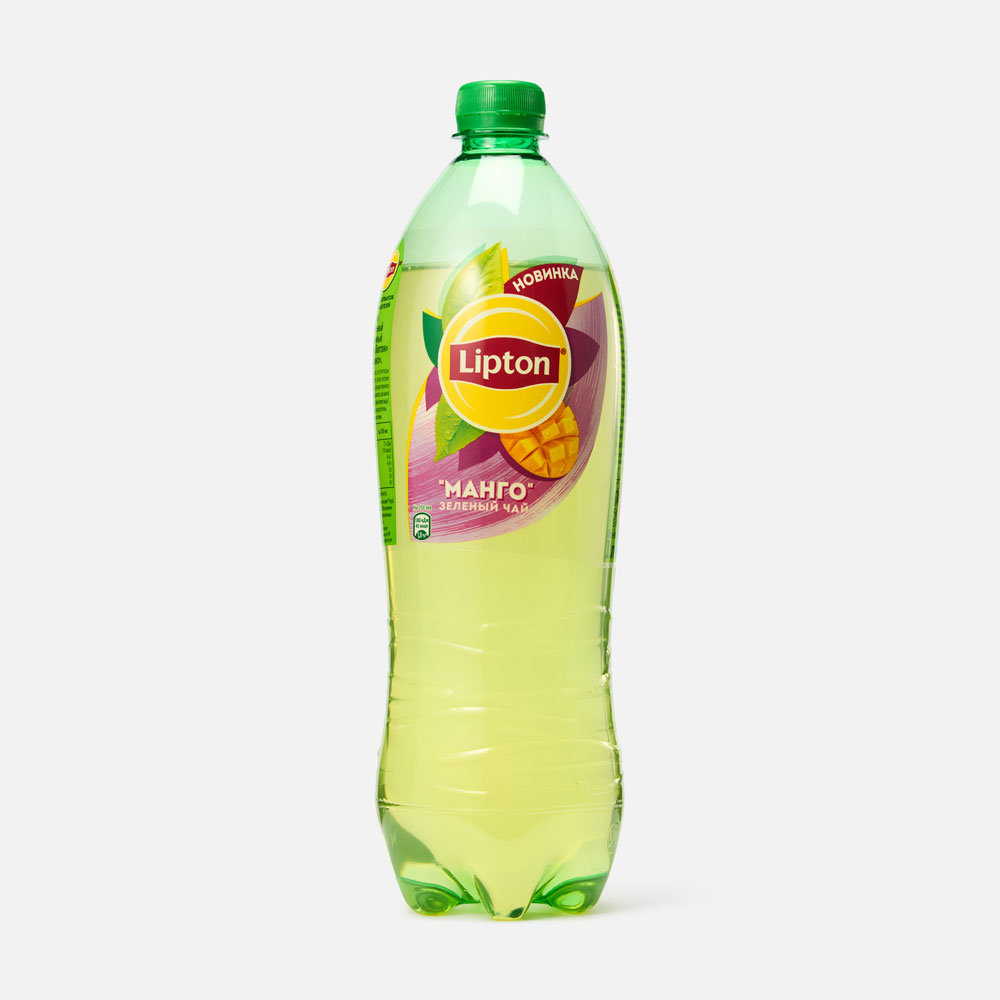 Холодный зелёный чай Lipton, манго, 1 л