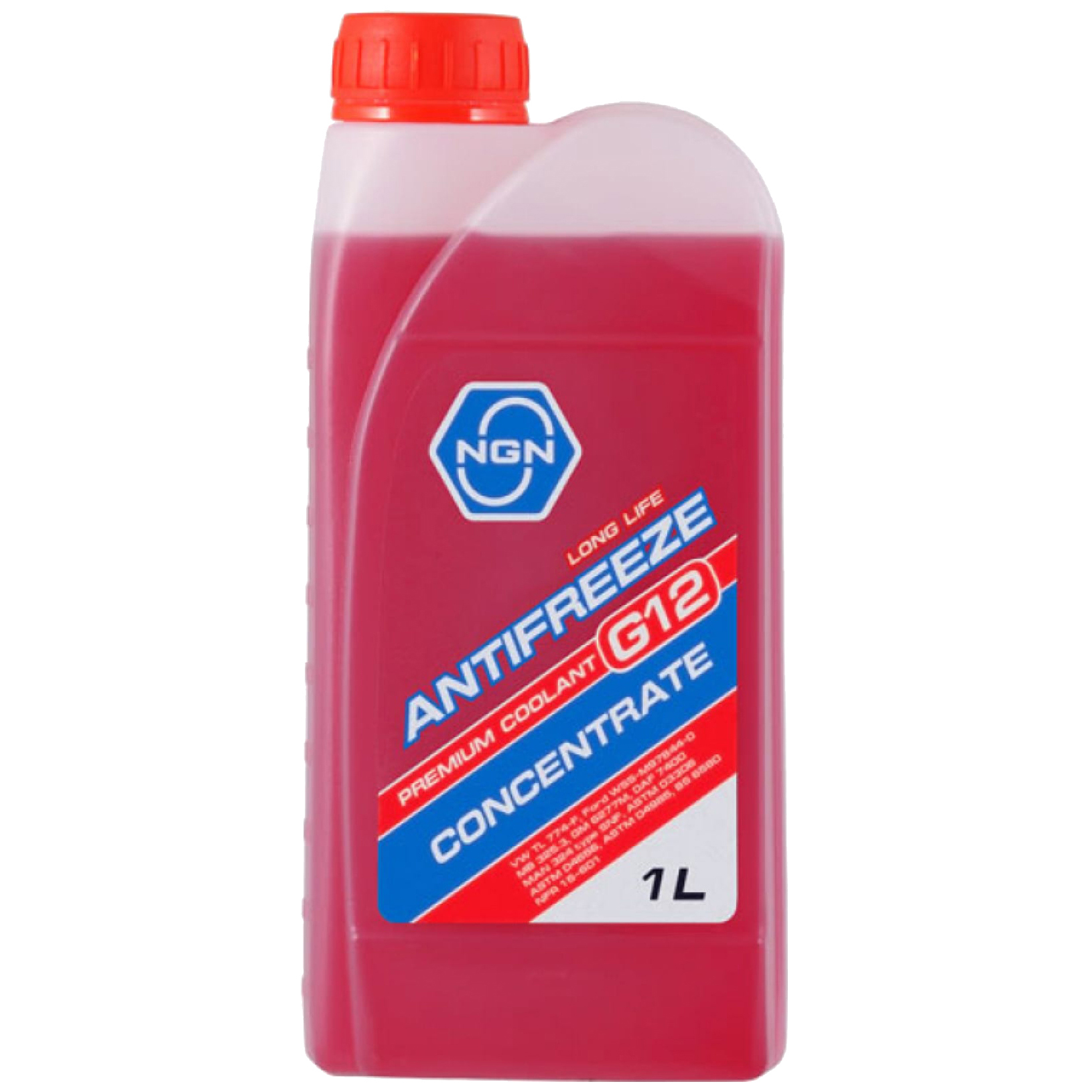 Антифриз концентрат NGN G12 (RED) ANTIFREEZE 1л V172485620