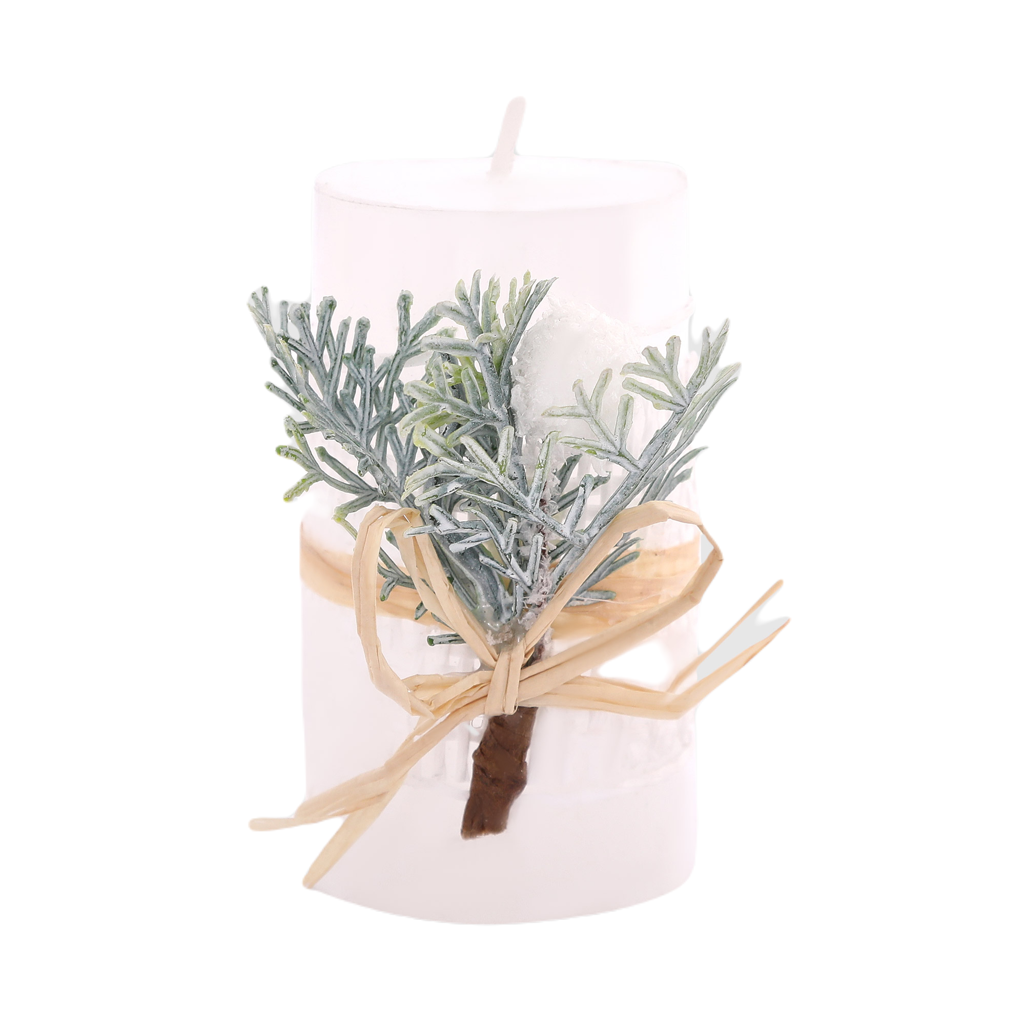 

Свеча декоративная Bizzotto ny белая