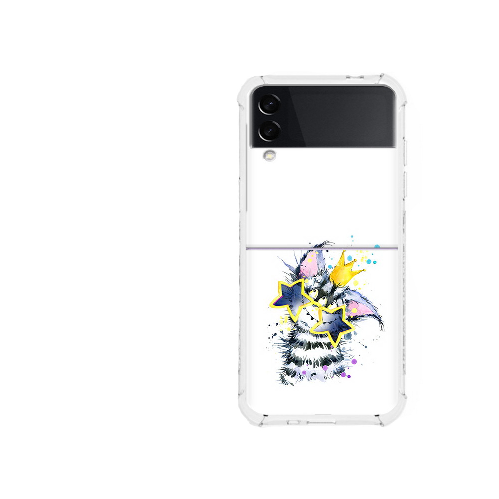 

Чехол MyPads Tocco для Samsung Galaxy Z Flip 3 Мартовский Нуся (PT226934.584.114), Прозрачный, Tocco