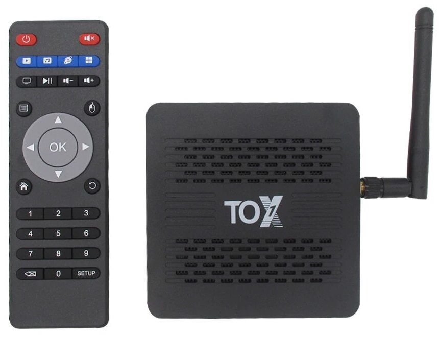 

Смарт ТВ приставка Trust On X TOX1 Media TV box 4/32 Гб Android 9.0, Черный, TOX1