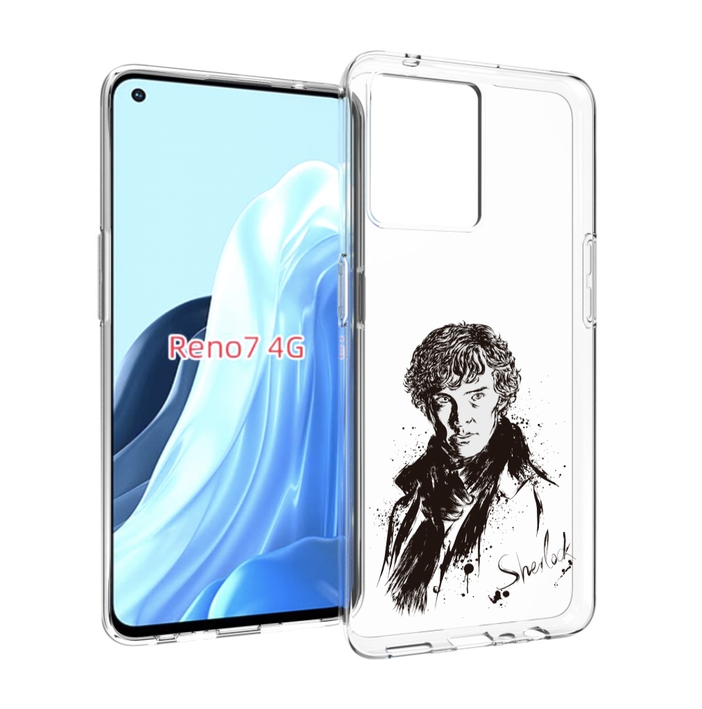 

Чехол MyPads шерлок холмс портрет для OPPO RENO 7 4G, Прозрачный, Tocco
