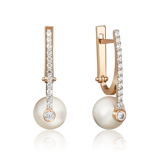 

Серьги из красного золота с жемчугом PLATINA jewelry 02-4583-00-302-1110-31_0, 02-4583-00-302-1110-31_0