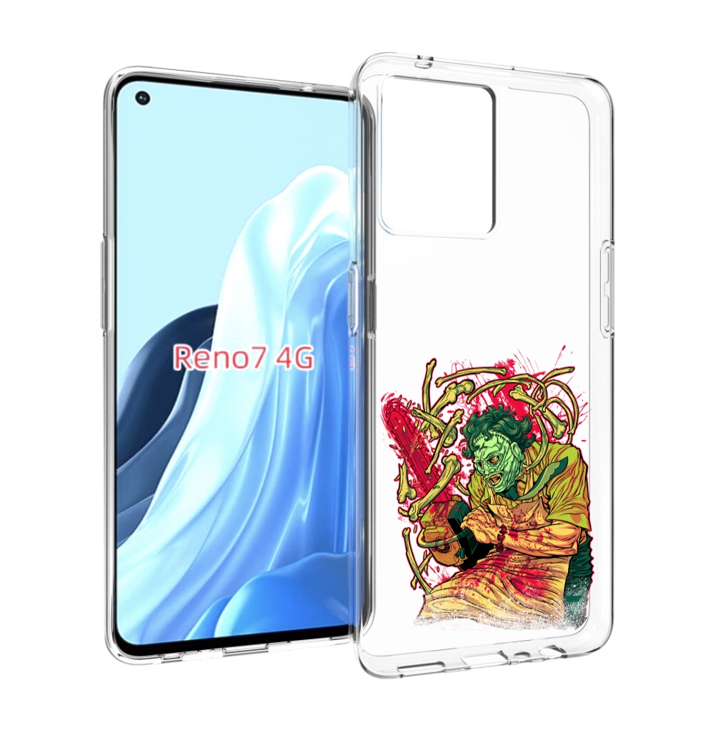 

Чехол MyPads яркий мясник для OPPO RENO 7 4G, Прозрачный, Tocco