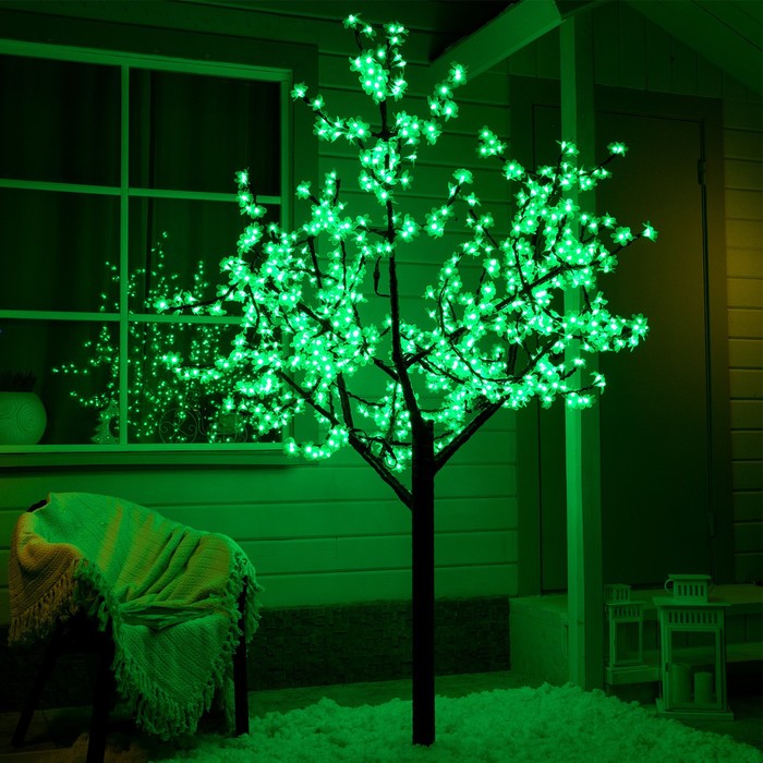 

Световое дерево Luazon Lighting Баугиния 2317274 зеленый, Баугиния