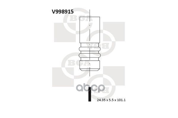 

Выпускной клапан BGA v998915