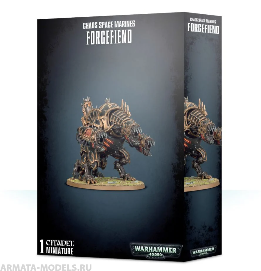 

Набор Games Workshop космодесант хаоса стальной изверг