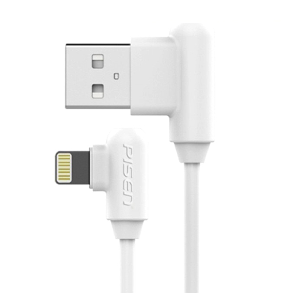 фото Кабель lightning - usb pisen 1 м белый