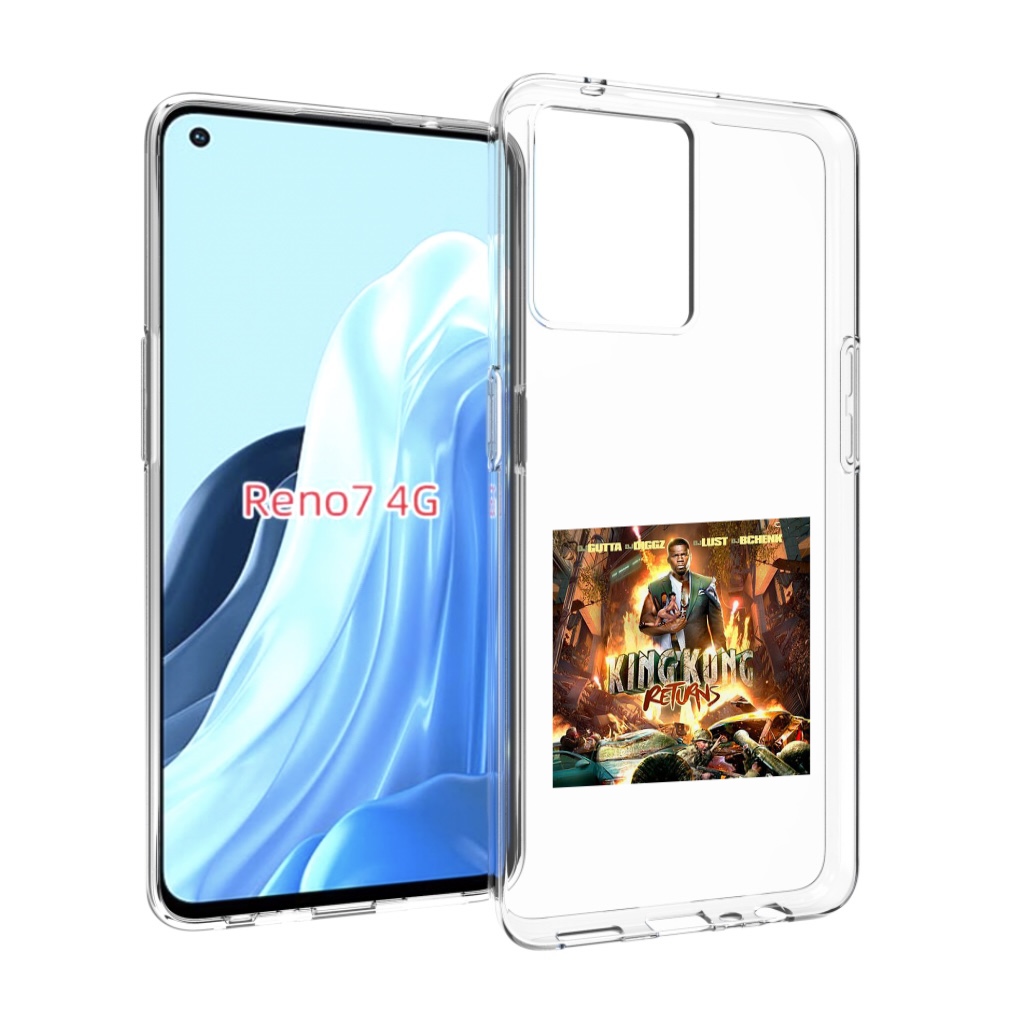 

Чехол MyPads 50 Cent - King Kong Returns для OPPO RENO 7 4G, Прозрачный, Tocco