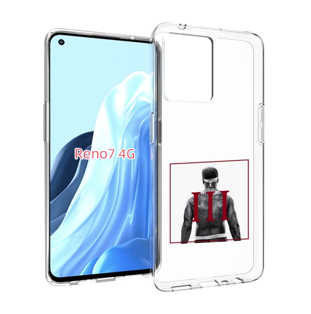

Чехол MyPads 50 Cent - Straight Outta The Hood III для OPPO RENO 7 4G, Прозрачный, Tocco