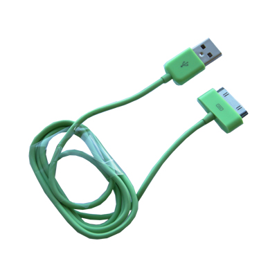 фото Кабель apple 30 pin-usb promise mobile 1 м зеленый