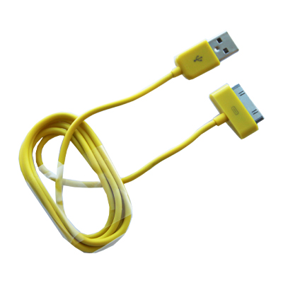 фото Кабель apple 30 pin-usb promise mobile 1 м желтый