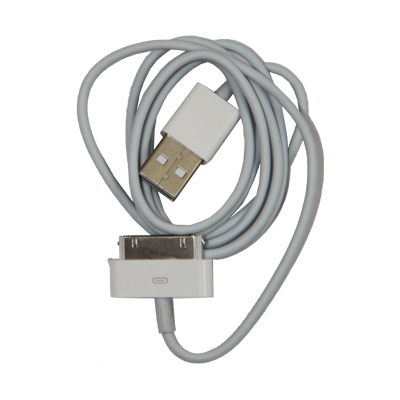 фото Кабель apple 30 pin-usb promise mobile 1 м белый