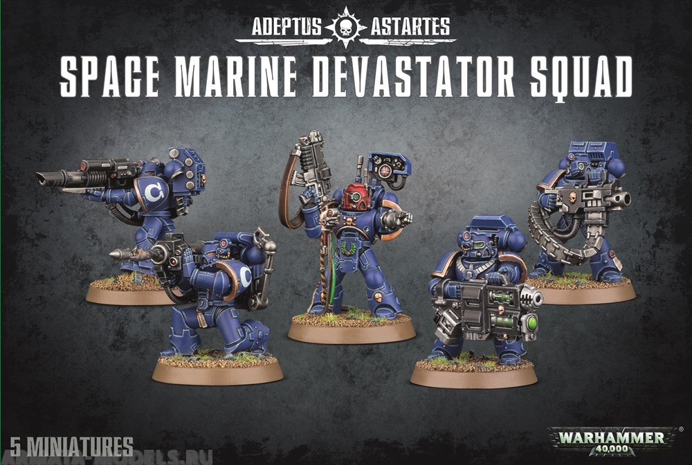 

Набор Games Workshop отряд опустошителей космодесантников