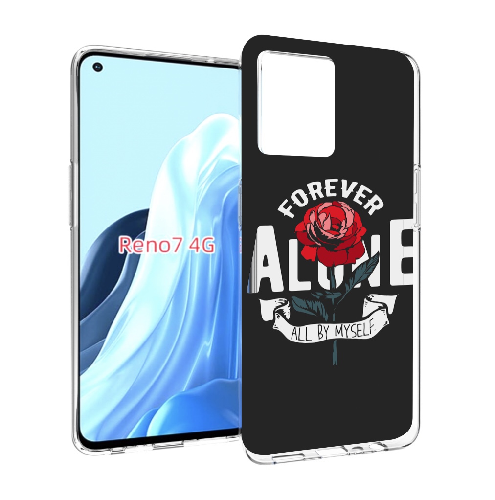 

Чехол MyPads Alone для OPPO RENO 7 4G, Прозрачный, Tocco