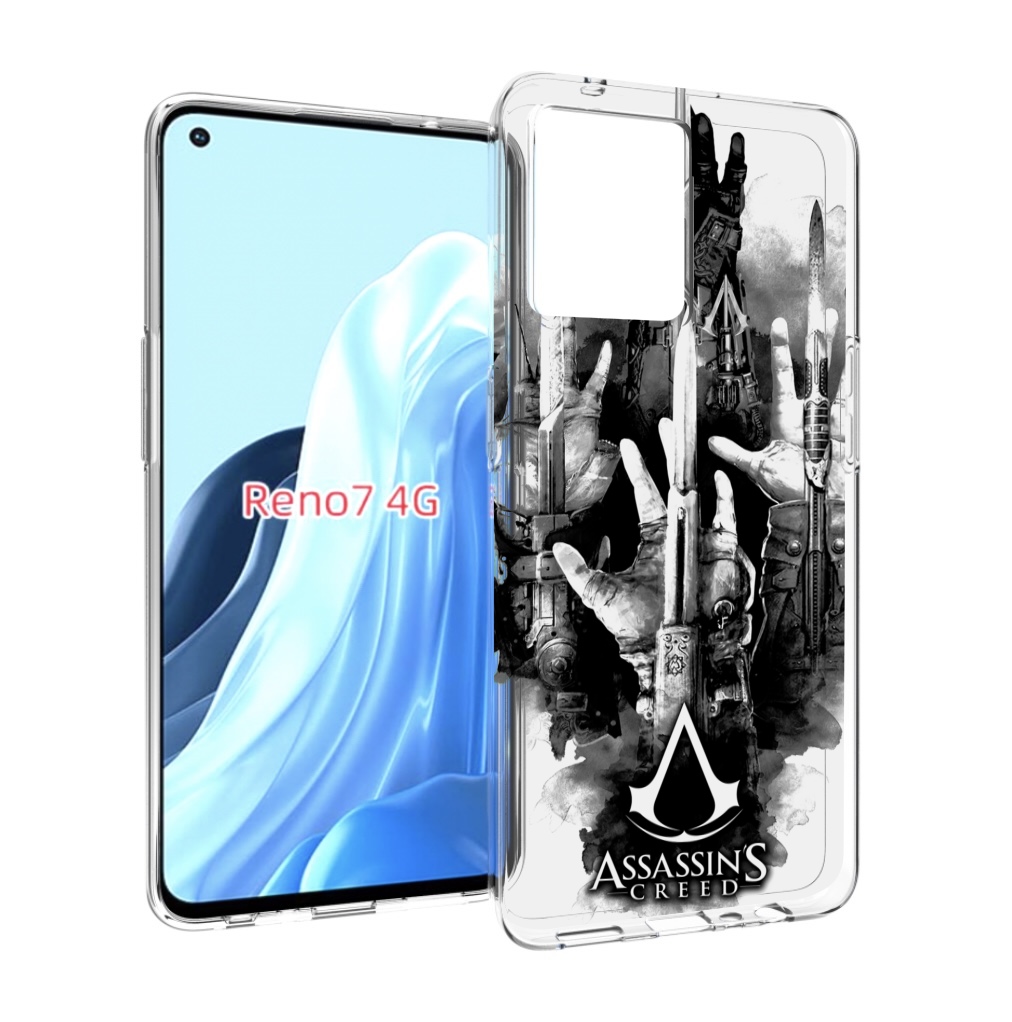 

Чехол MyPads Assassin's Creed скрытый клинок для OPPO RENO 7 4G, Прозрачный, Tocco