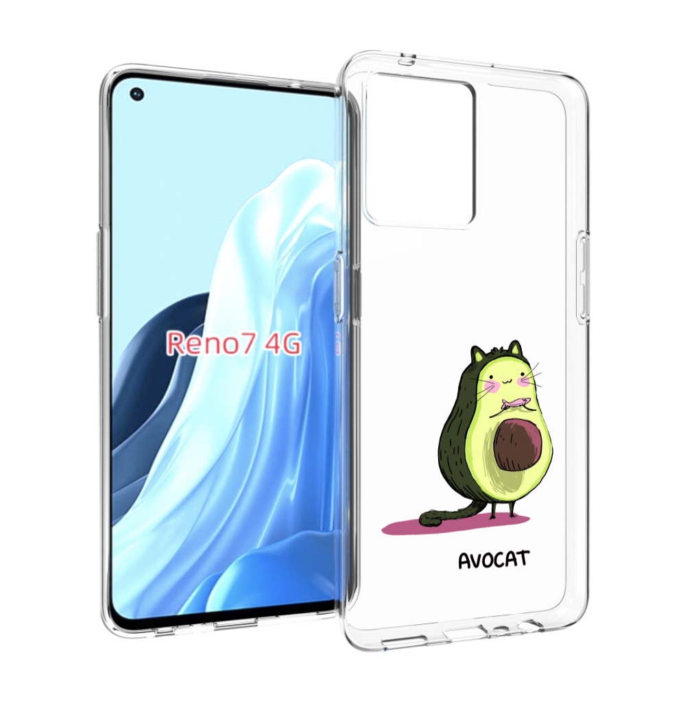 

Чехол MyPads Avocat для OPPO RENO 7 4G, Прозрачный, Tocco