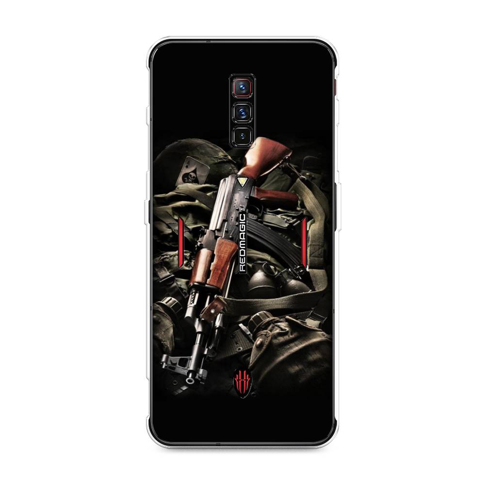

Чехол Awog на ZTE Nubia Red Magic 6 / ЗТЕ Нубиа Ред Мэджик 6 "Автомат", Разноцветный, 135150-5