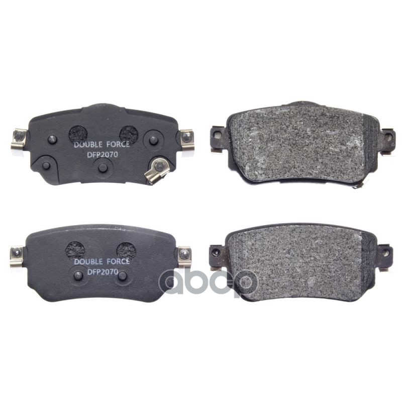 

Тормозные колодки DOUBLE FORCE дисковые DFP2070