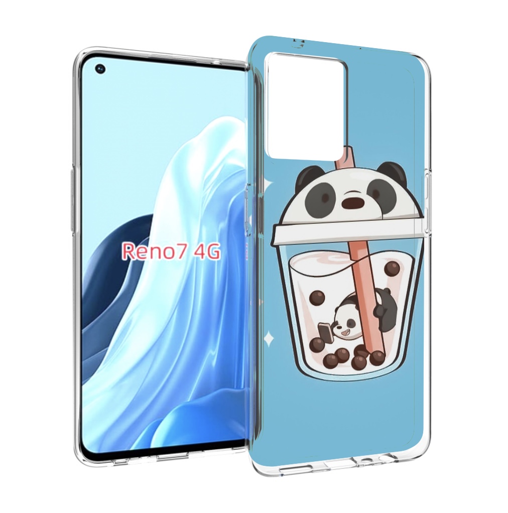 

Чехол MyPads Bubble tea для OPPO RENO 7 4G, Прозрачный, Tocco