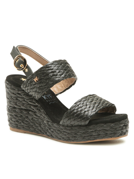 

Босоножки Cohibara Raffia WL31553A Wrangler Черный 36 EU, Cohibara Raffia WL31553A