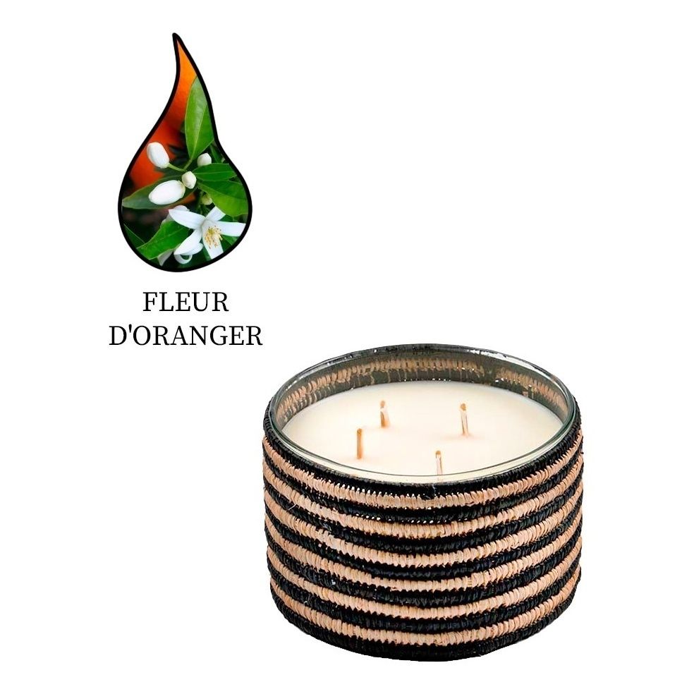 

Свеча ароматическая в стакане Nour Bougie Alterna fleurd'or 1,75 кг
