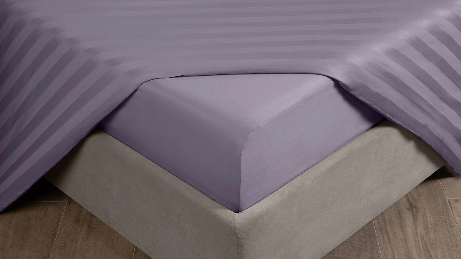 

Простыня на резинке Askona Comfort гладь Лилово-голубой 140x200, Comfort гладь