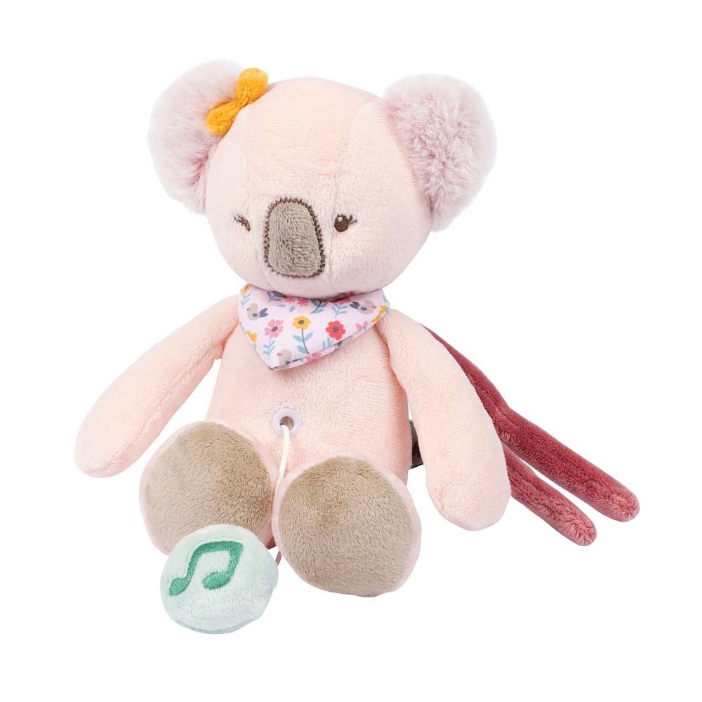 фото Игрушка мягкая музыкальная nattou musical soft toy mini iris & lali коала