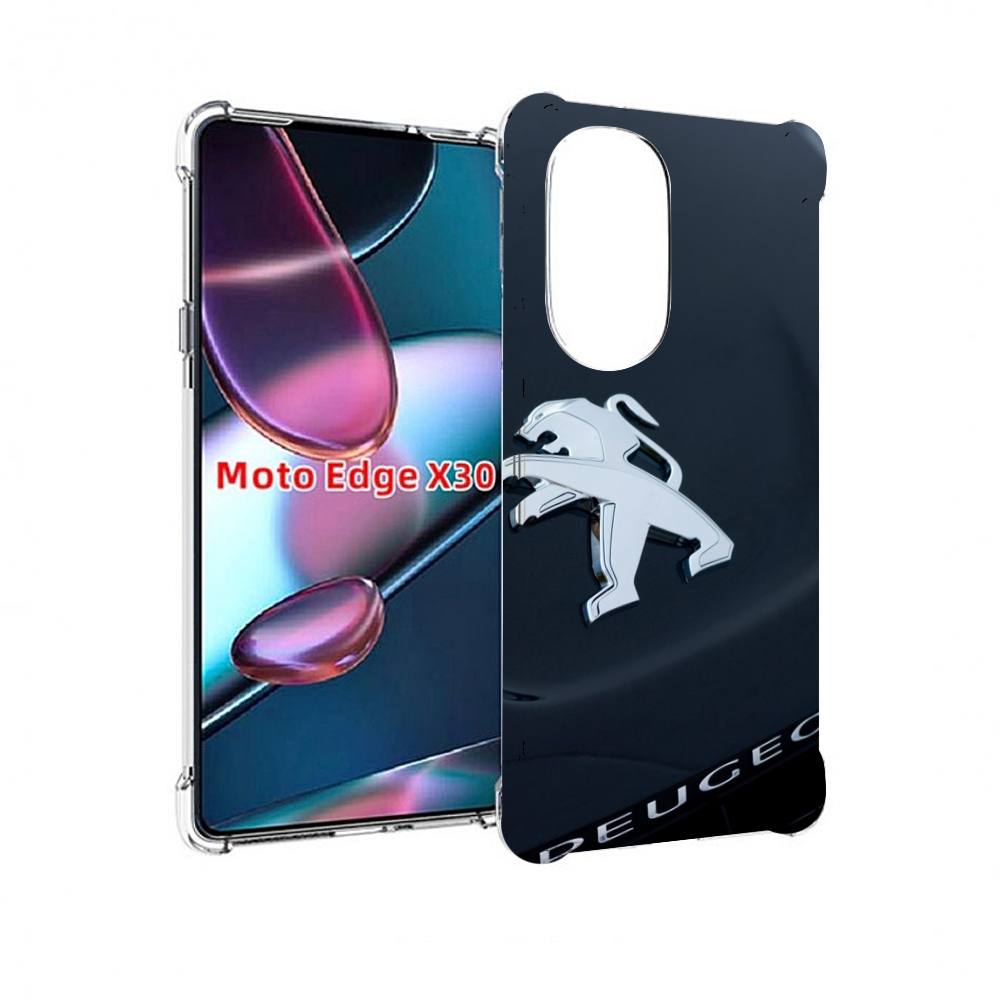 

Чехол MyPads пежо peugeot 2 для Motorola Moto Edge X30, Прозрачный, Tocco
