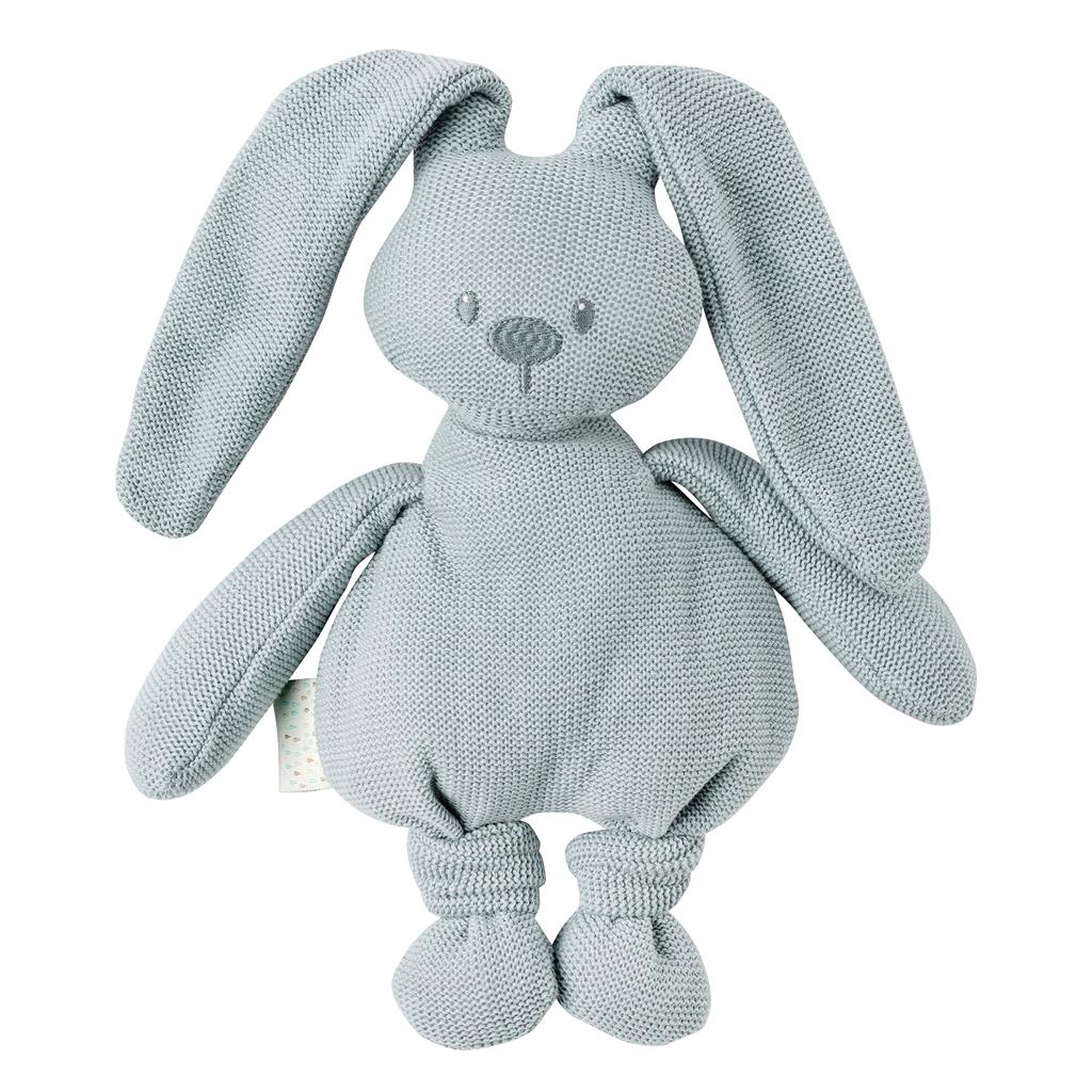 фото Игрушка мягкая nattou soft toy lapidou tricot кролик coppergreen