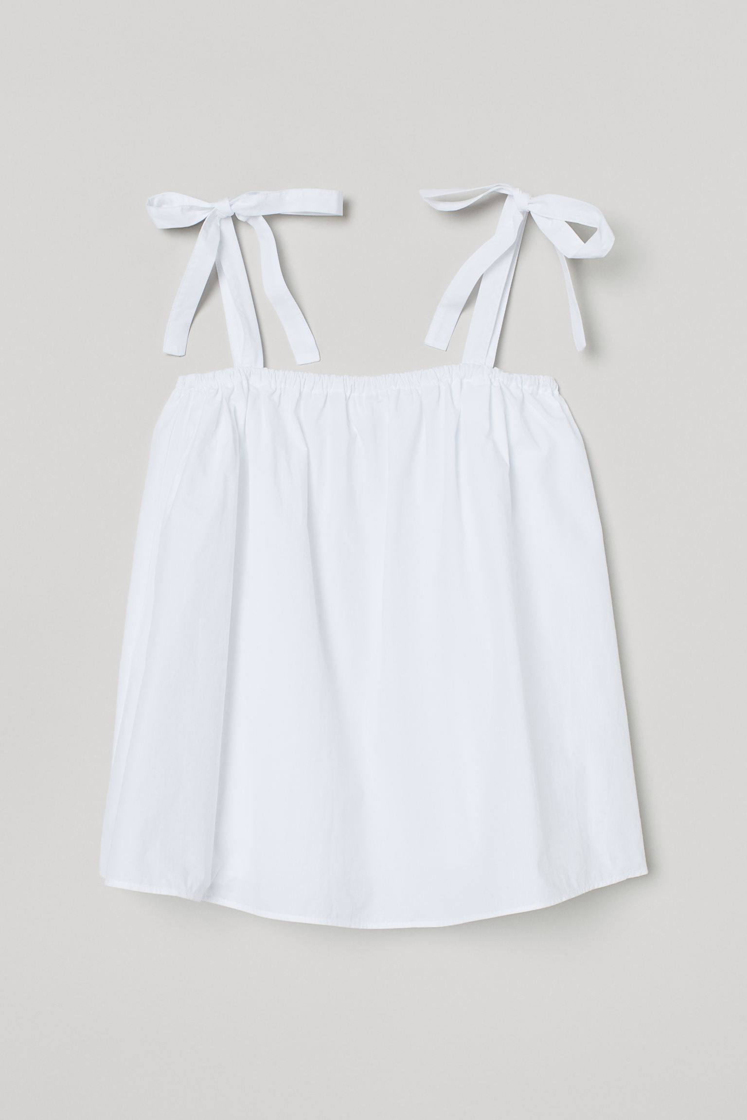 

Топ женский H&M 908783001 белый M, 9087830