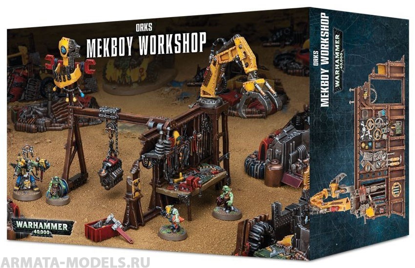 

Набор Games Workshop игрового ландшафта орки мастерская механьяка