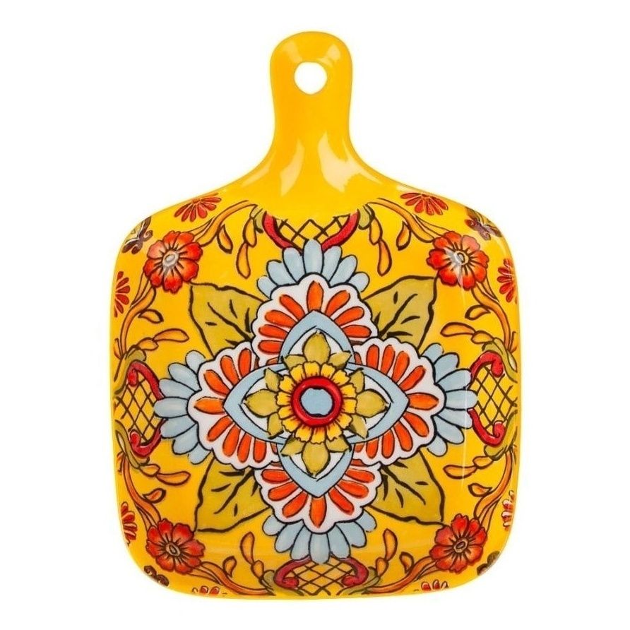 

Блюдо сервировочное прямоугольное Nouvelle Home Arabesque с ручкой