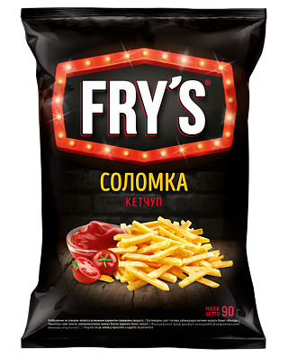 

Чипсы Fry's картофельные соломка кетчуп 90 г