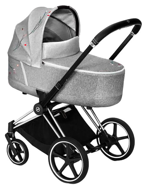 

Коляска 2 в 1 Cybex Priam III FE Koi шасси Chrome Black, Priam Iii