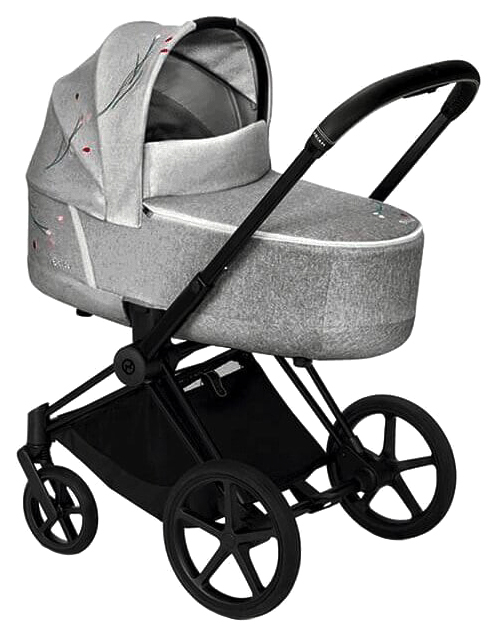 

Коляска 2 в 1 Cybex Priam III FE Koi шасси Matt Black, Priam Iii