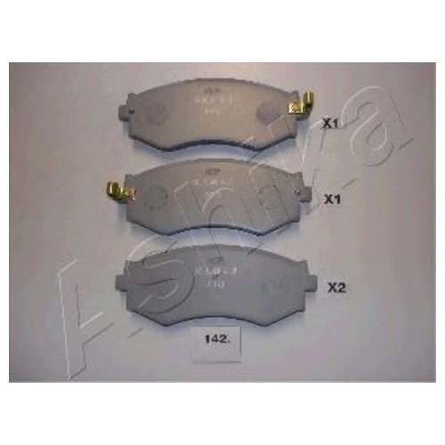 

Тормозные колодки Ashika передние 5001142