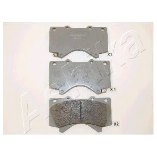 

Тормозные колодки Ashika передние для Toyota Land Cruiser 5002272