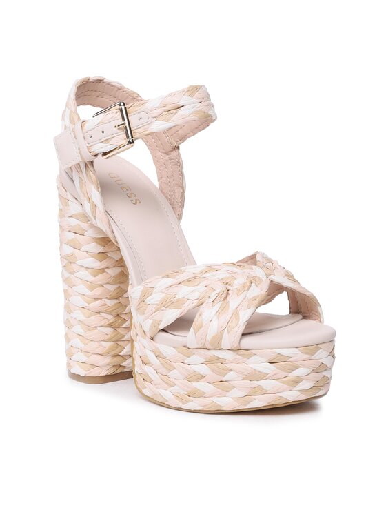 

Босоножки Gabin FL6GBN ELE03 Guess бежевый 36 EU, Gabin FL6GBN ELE03